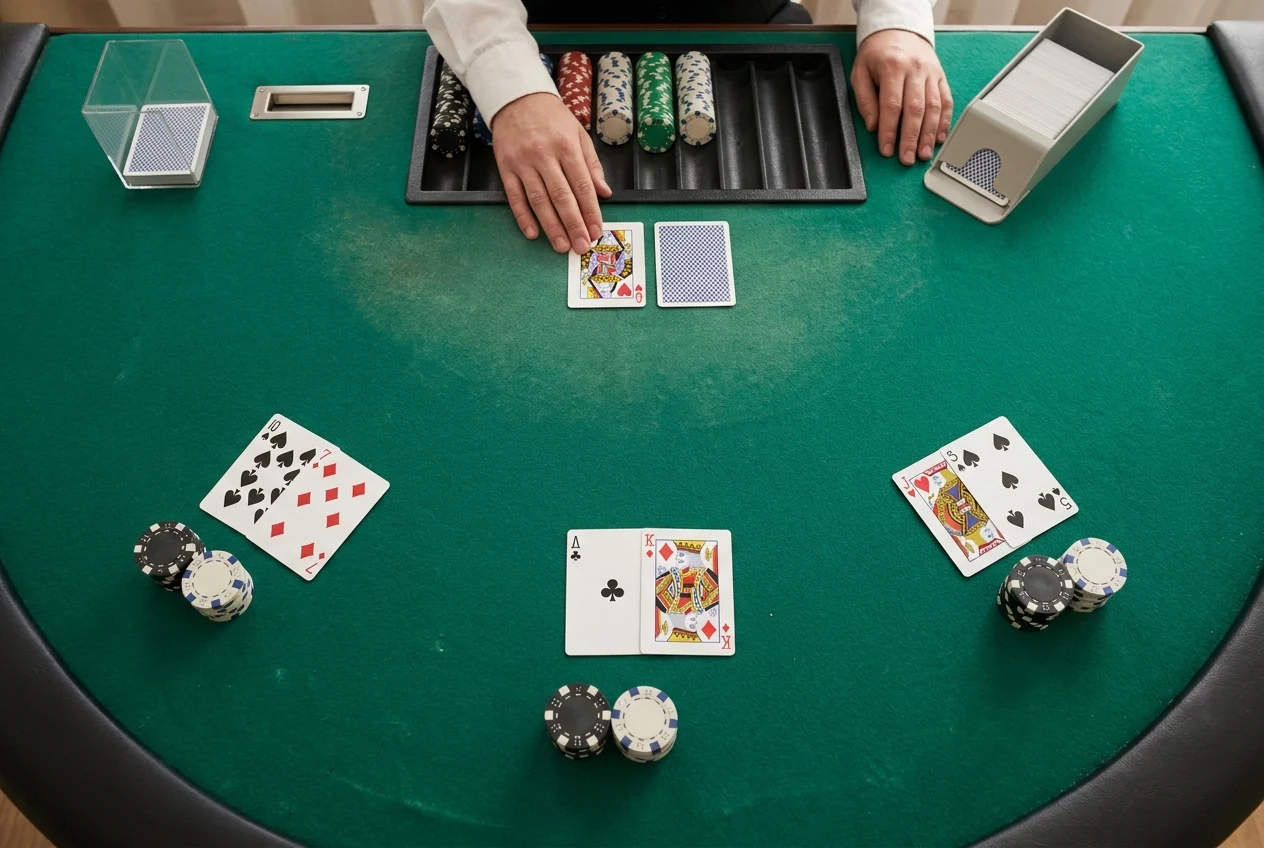 Table European Blackjack at Slotsgallery